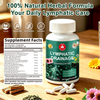 Private Label Lymphatic Drainage Support Capsules – Herbal Blend with Burdock Root, Cleavers & Echinacea for Fluid Balance