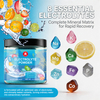 Electrolyte Powder for Rapid Hydration – Sugar Free Recovery Drink，Contains 5 essential minerals: Sodium, Potassium, Magnesium, Calcium, and Chloride.