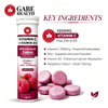Vitamin C + Zinc + Vitamin D3 Effervescent Tablets – Raspberry Flavor | Immune & Antioxidant Support | OEM/ODM Private Label