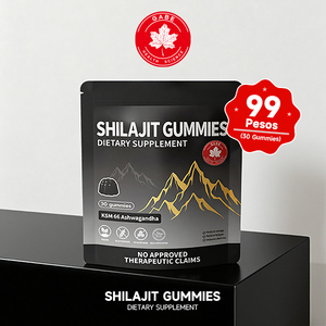 Private Label Ready Premium Shilajit Gummies – Standardized Fulvic Acid for Energy & Vitality