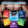 Private Label Premium Creatine Gummies – Delicious Chewable Formula for Muscle Performance & Cognitive Support, OEM Customizable