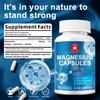 Private Label High-Absorption Magnesium Capsules – Glycinate & Citrate Blend for Sleep, Muscle & Stress Support