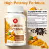Private Label High-Strength Turmeric Curcumin Capsules – Bioavailable Formula for Joint, Skin & Immune Support