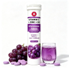 Vitamin C + Zinc + Vitamin D3 Effervescent Tablets – Grape Flavor | Immune & Antioxidant Support | OEM/ODM Private Label
