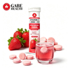 Premium Vitamin C + Zinc + Vitamin D3 Effervescent Tablets – Strawberry Flavor | Immune & Antioxidant Support | OEM/ODM Private Label