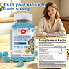 Private Label Magnesium Complex Gummies – Daily Mineral Support for Bone Health, Sleep & Nervous System Balance, GMP-Certified Manufacturing