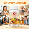 Private Label Vitamin B Complex Capsules – Full-Spectrum Energy, Nerve & Immune Support, Private Label Ready