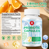 Priavet Label Multi-Strain Probiotic Capsules – Digestive Health, Immune Support & Gut-Brain Balance, Private Label Ready