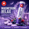 Private Label Magnesium Relax Effervescent Tablets – Magnesium Supplement for Relaxation, Sleep & Muscle Support | OEM/ODM Custom Formula