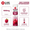 Vitamin C + Zinc + Vitamin D3 Effervescent Tablets – Raspberry Flavor | Immune & Antioxidant Support | OEM/ODM Private Label