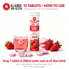 Premium Vitamin C + Zinc + Vitamin D3 Effervescent Tablets – Strawberry Flavor | Immune & Antioxidant Support | OEM/ODM Private Label