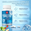 Private Label High-Absorption Magnesium Capsules – Glycinate & Citrate Blend for Sleep, Muscle & Stress Support