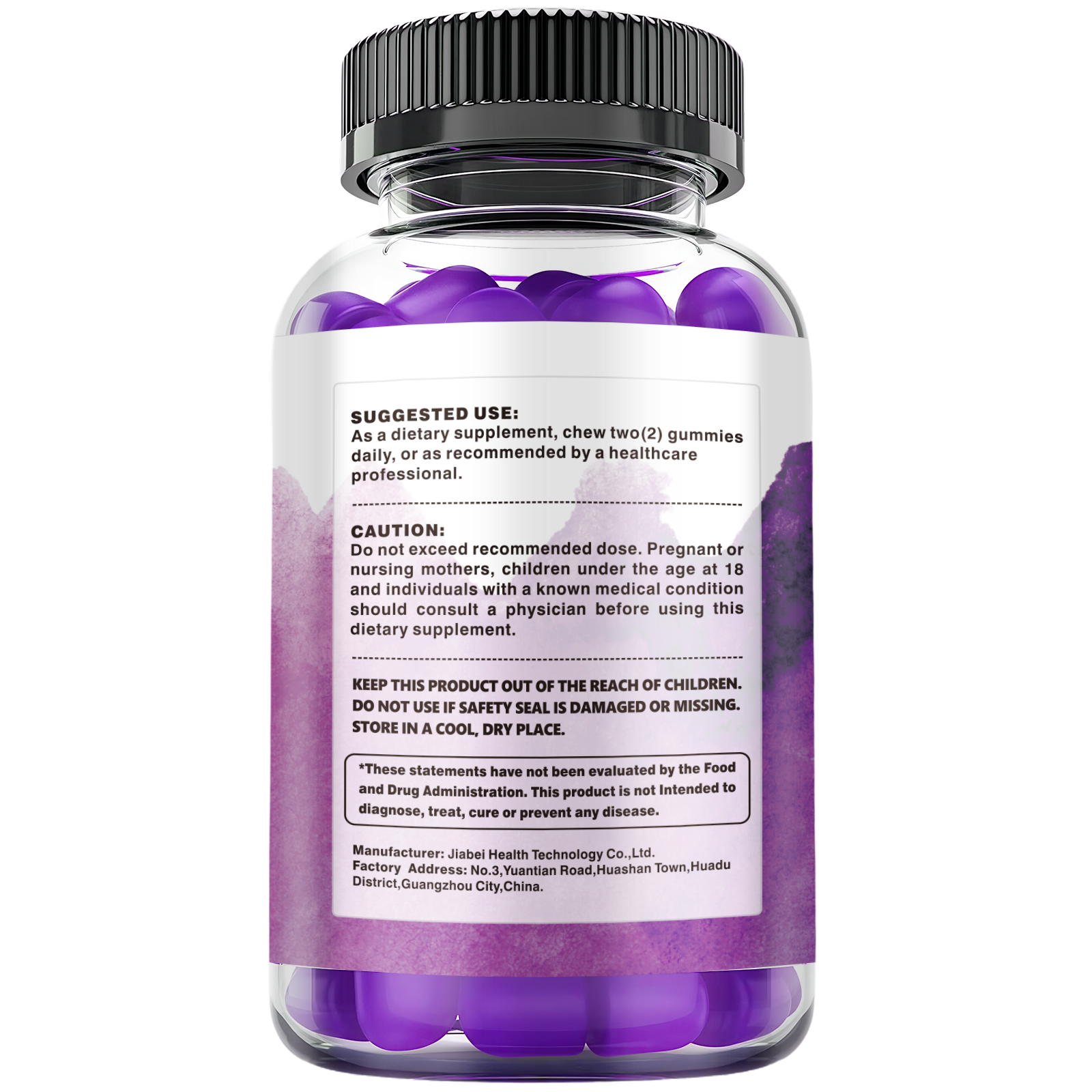 Cost and value comparison of dietary gummy supplements