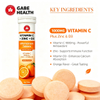 Vitamin C + Zinc + Vitamin D3 Effervescent Tablets – Orange Flavor | Immune & Antioxidant Support | OEM/ODM Private Label