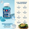 Private Label Premium Magnesium Glycinate Gummies – High Absorption Chewable for Sleep, Bone Health & Daily Wellness, OEM Customizable